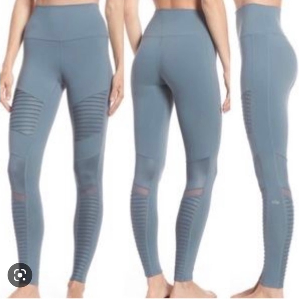 Alo High-Waist Moto Legging - Picture 2 of 9